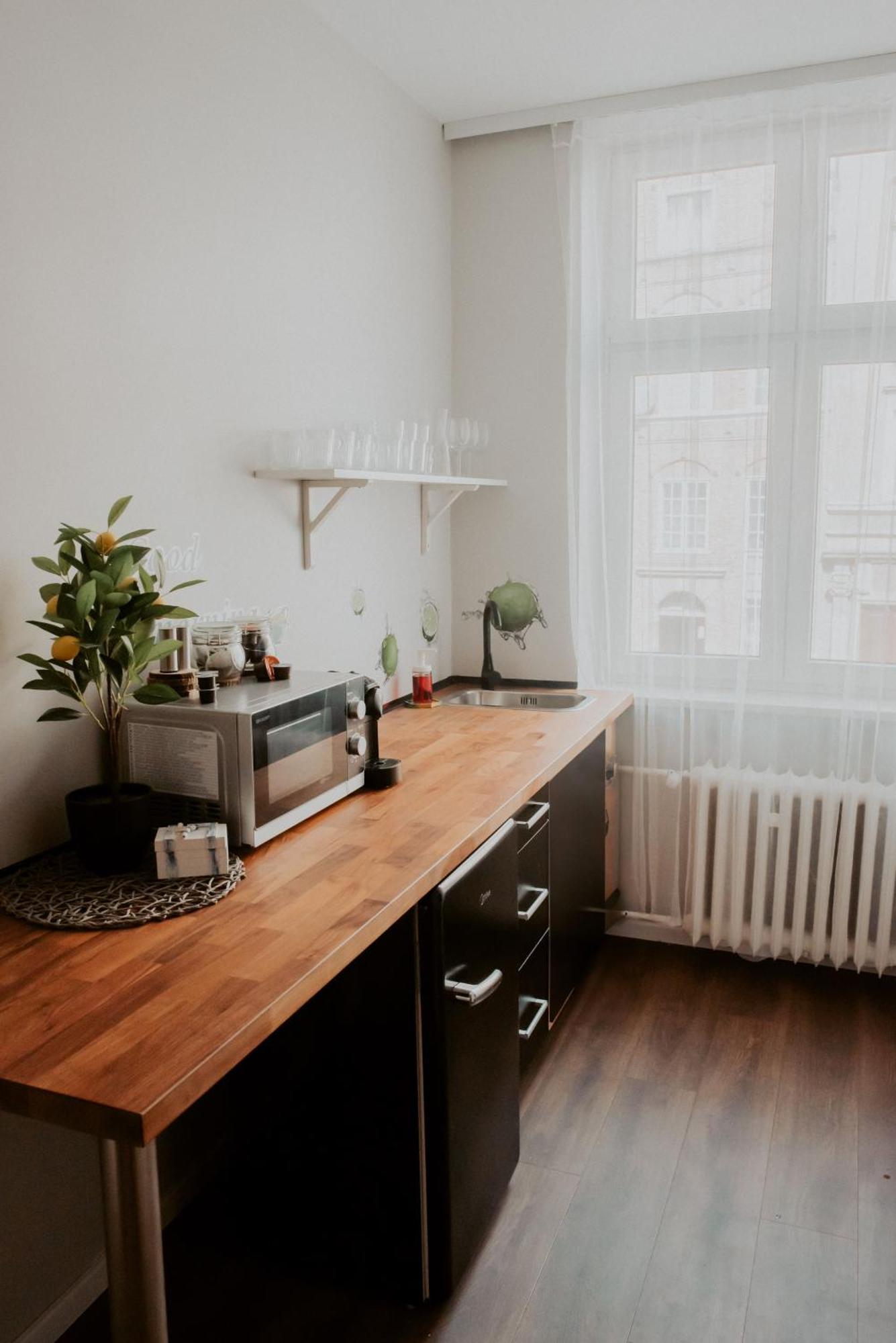 Lemon Tree Apartament Sw Ducha Gdansk Apartment Exterior foto